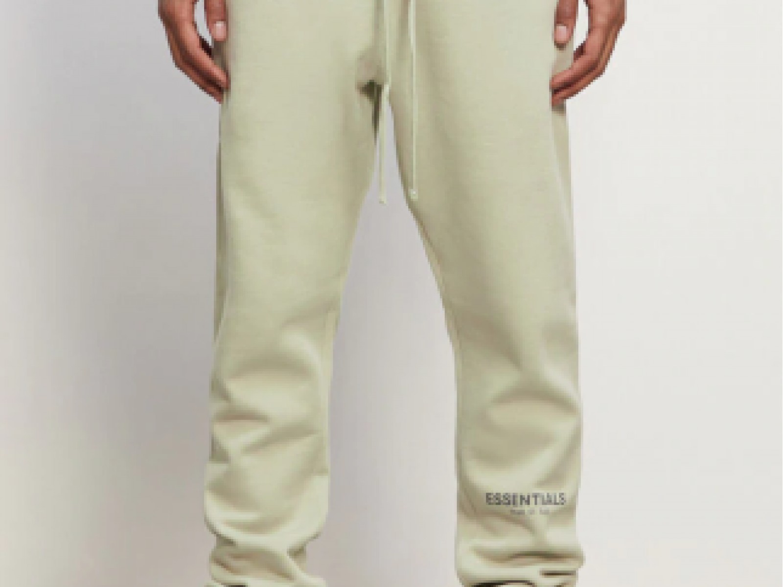 FEAR OF GOD ESSENTIALS FOG LOGO PANTS