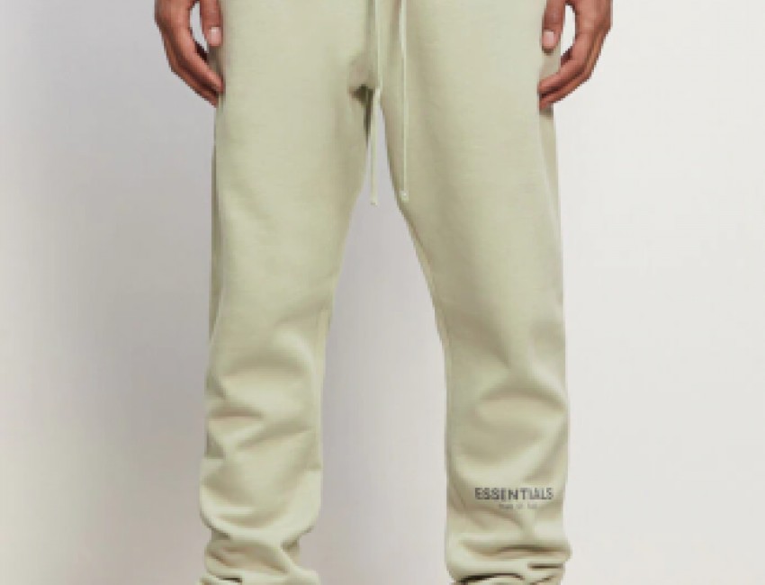 FEAR OF GOD ESSENTIALS FOG LOGO PANTS