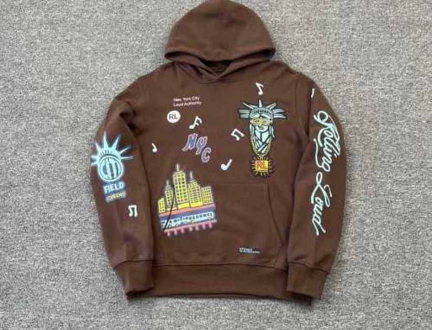 Travis Scott Rolling Embroidered Hoodie