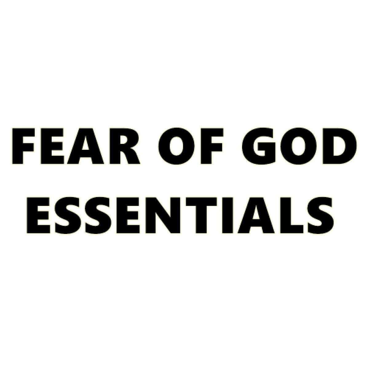FEAR OF GOD FOG ESSENTIALS