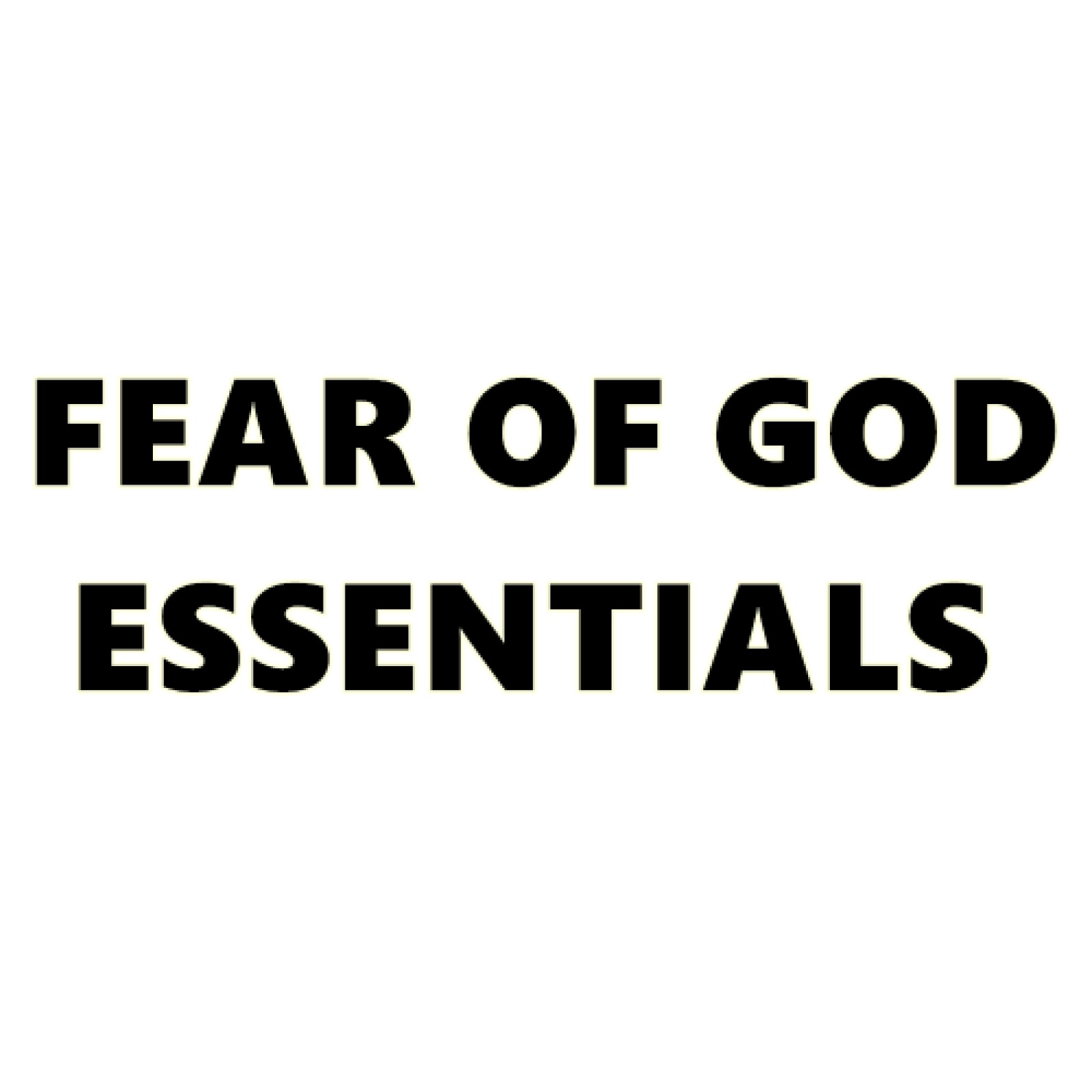 FEAR OF GOD FOG ESSENTIALS