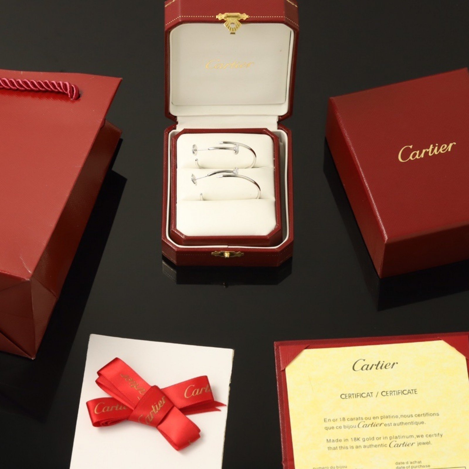 CARTIER Earrings 130601A