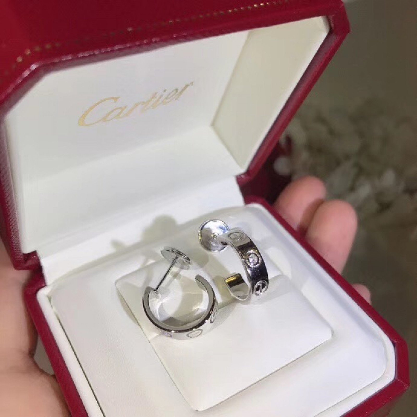 CARTIER Earrings 190509J