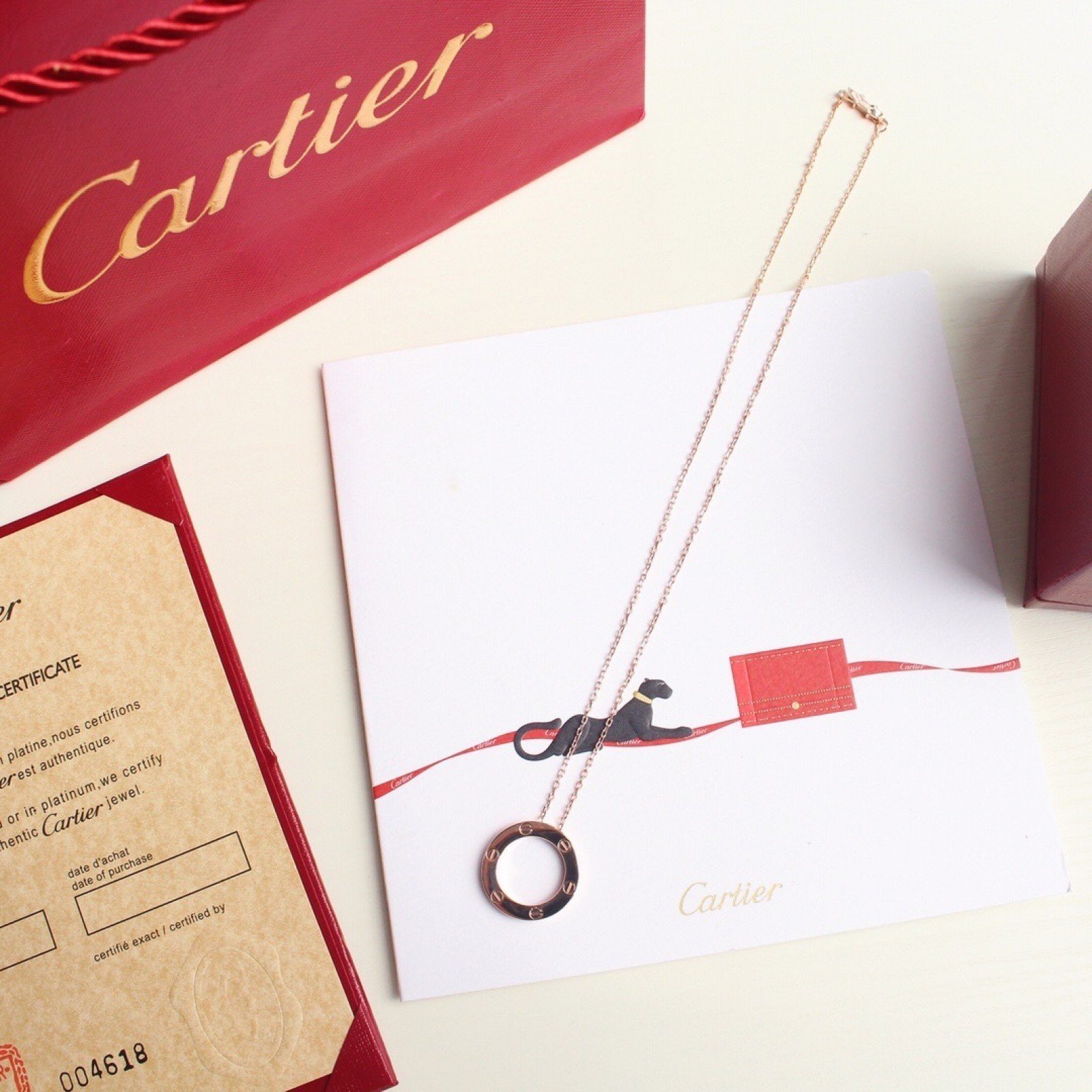 CARTIER Necklace 111210T