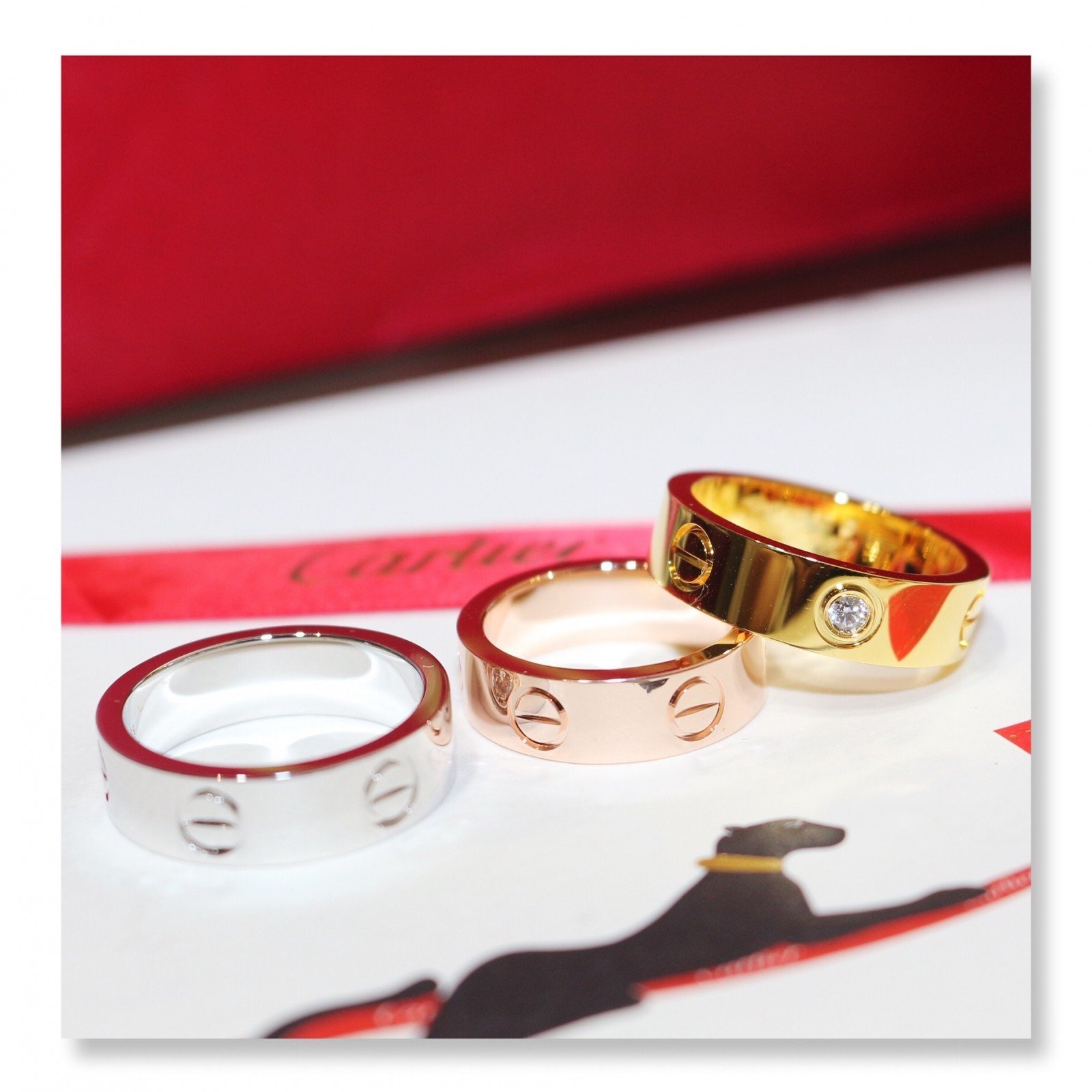 CARTIER Ring 111210W
