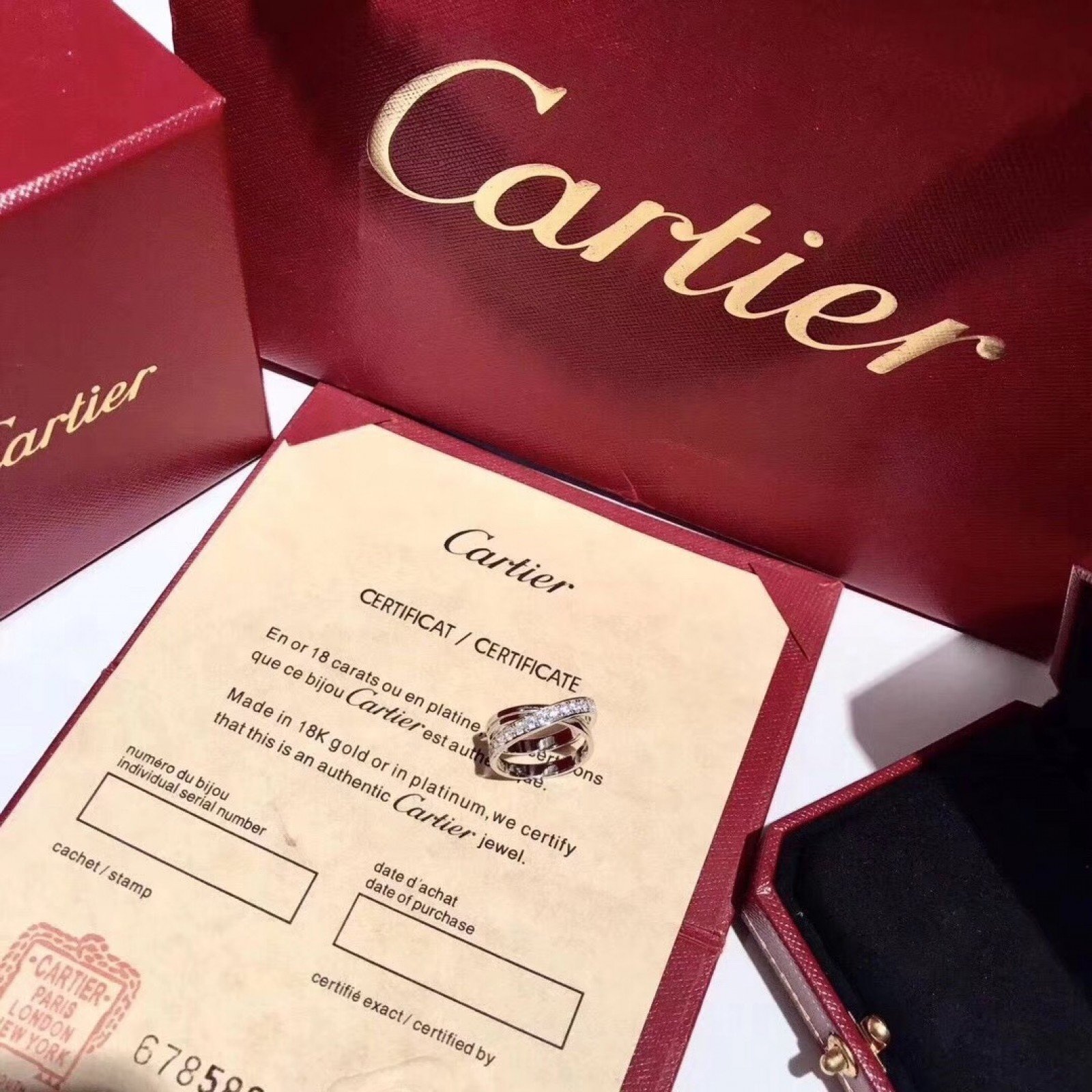 CARTIER Ring 190509F