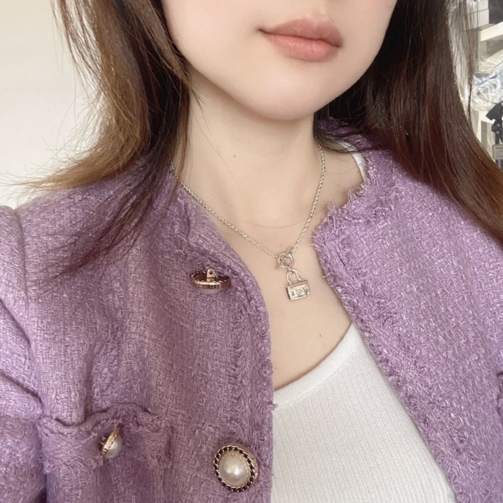 HERMES Necklace 140728A