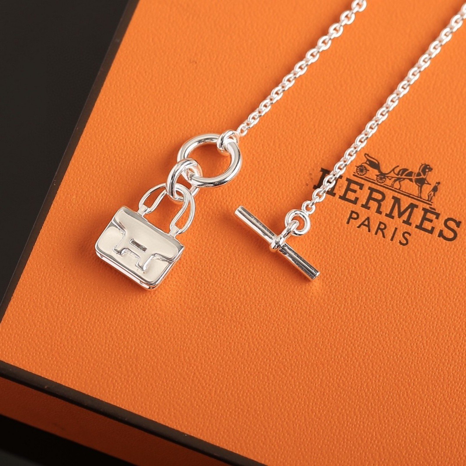 HERMES Necklace 140728A