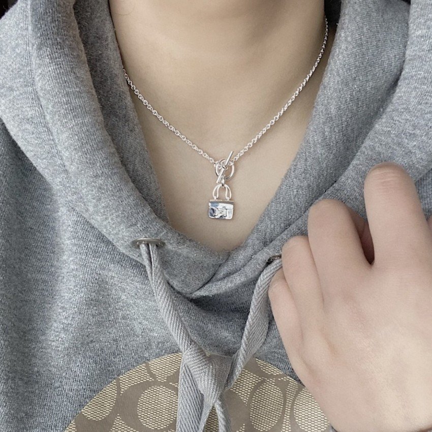 HERMES Necklace 140728A