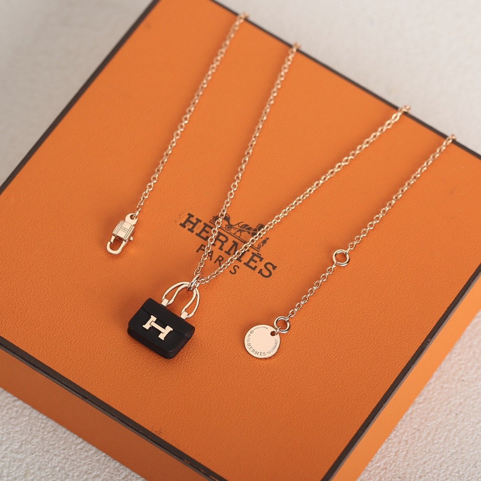 HERMES Necklace 140728B