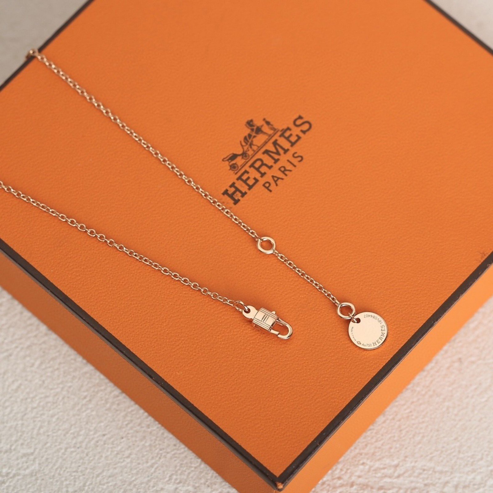 HERMES Necklace 140728B
