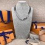 LV CHAIN LINKS PATCHES NECKLACE M68259AO