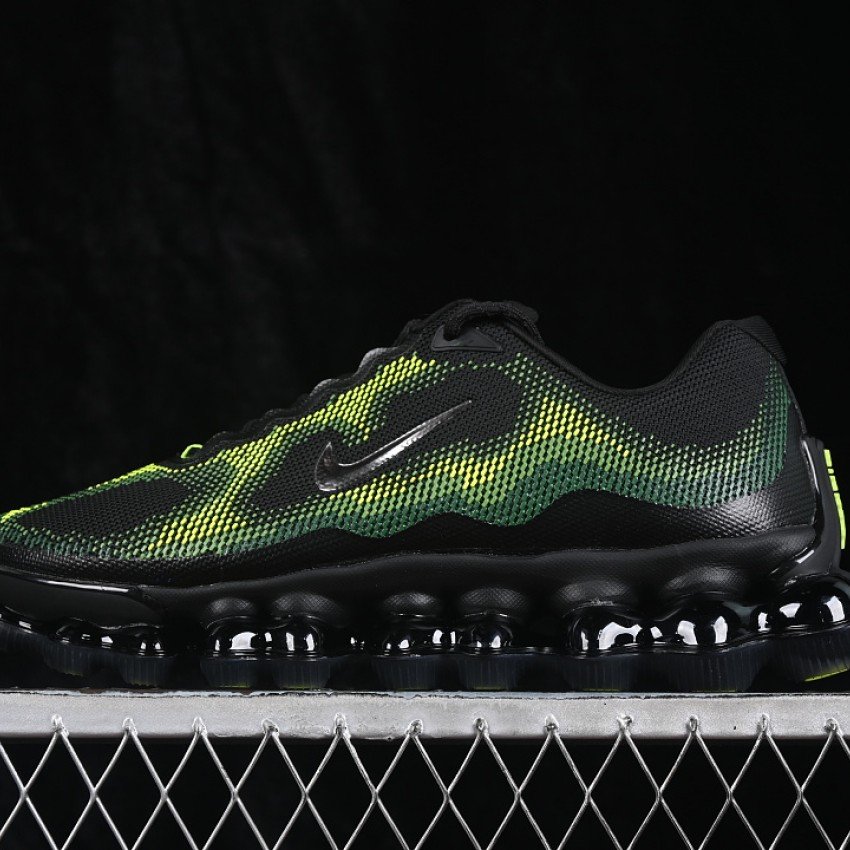 IQ7634 001 AIR LIQUID MAX BLACK/GREEN APPLE/VOLT/RADIANT GREEN WOMAN:36 39 MAN:40 46