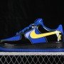 IQ1402 010 AIR FORCE 1 LOW BLACK/OPTIC YELLOW/RACER BLUE MAN:40 47.5
