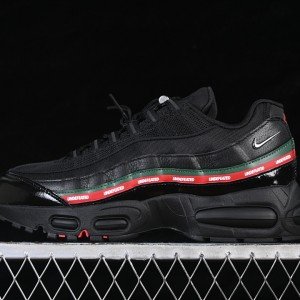 IB4453 001 AIR MAX 95 SP BLACK/METALLIC SILVER/GORGE GREEN/SPORT RED MAN:40 48.5