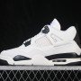 IM4002 100 JORDAN 4 RETRO SAIL/BLACK/UNIVERSITY RED MAN:40 48.5