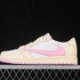 IQ7604 100 JORDAN 1 RETRO LOW OG SP MUSLIN/SHY PINK/SAIL/UNIVERSITY RED MAN:40 48.5