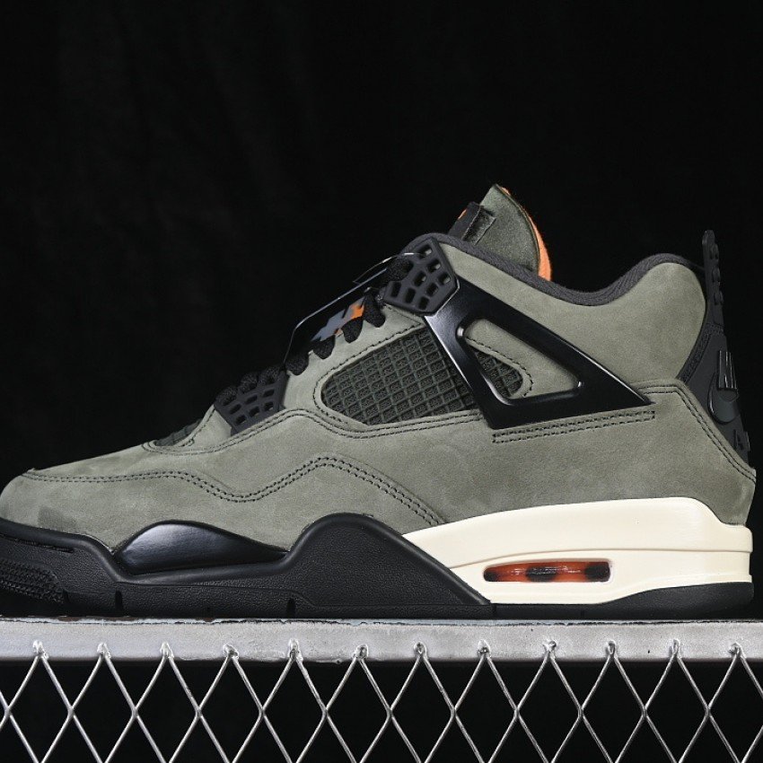 IB1519 200 JORDAN 4 RETRO OG SP DEEP GREEN/CLEMENTINE/BLACK/SAIL MAN:40 48.5