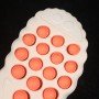 HQ4307 002 MIND 001 SLIDE BONE/HYPER CRIMSON/BUFF/CHROME WOMAN:36 38.5 MAN:40 47.5