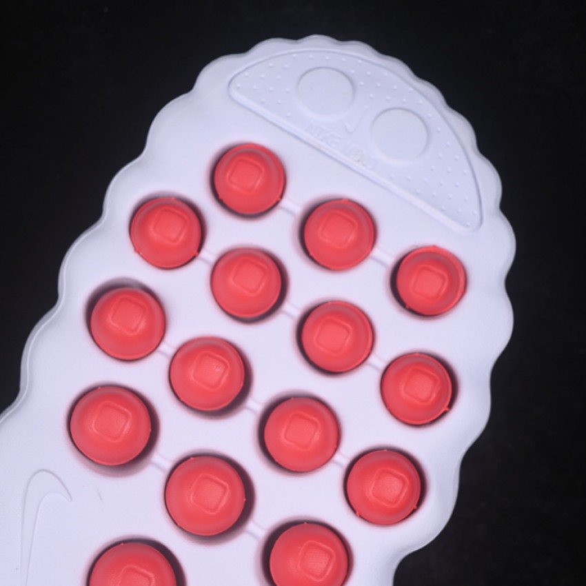 HQ4307 101 NEUROSCIENCE FOOT MASSAGE SLIPPERS WHITE/RED WOMAN:36 39 MAN:40 47.5