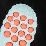 HQ4309 300 NEUROSCIENCE FOOT MASSAGE SLIPPERS BLUE/LIGHT BLUE WOMAN:36 39 MAN:40 47.5