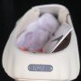 HQ4307 002 MIND 001 SLIDE LIGHT BONE/HYPER CRIMSON/BUFF/CHROME WOMAN:36 39 MAN:40 47.5