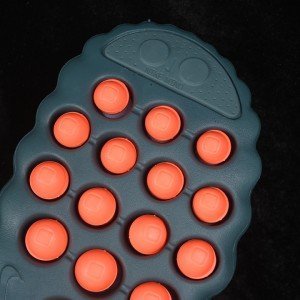 HQ4307 300 NEUROSCIENCE FOOT MASSAGE SLIPPERS GREEN/GREEN WOMAN:36 38.5 MAN:40 50.5