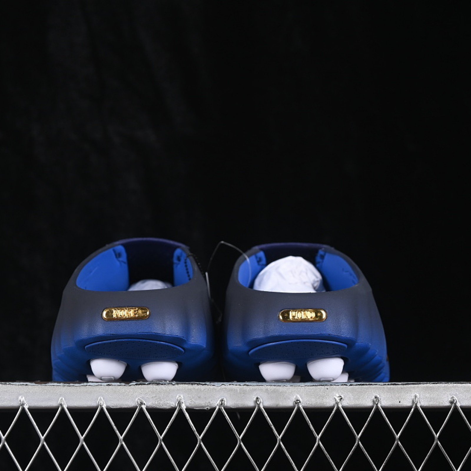 HQ4307 400 MIND 001 SLIDE BLUE/METALLIC COPPER/GAME ROYAL/WHITE WOMAN:36 39 MAN:40 49.5