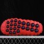 HQ4307 601 MIND 001 SLIDE TEAM RED/RED/MIDNIGHT NAVY/CHROME WOMAN:36 39 MAN:40 47.5