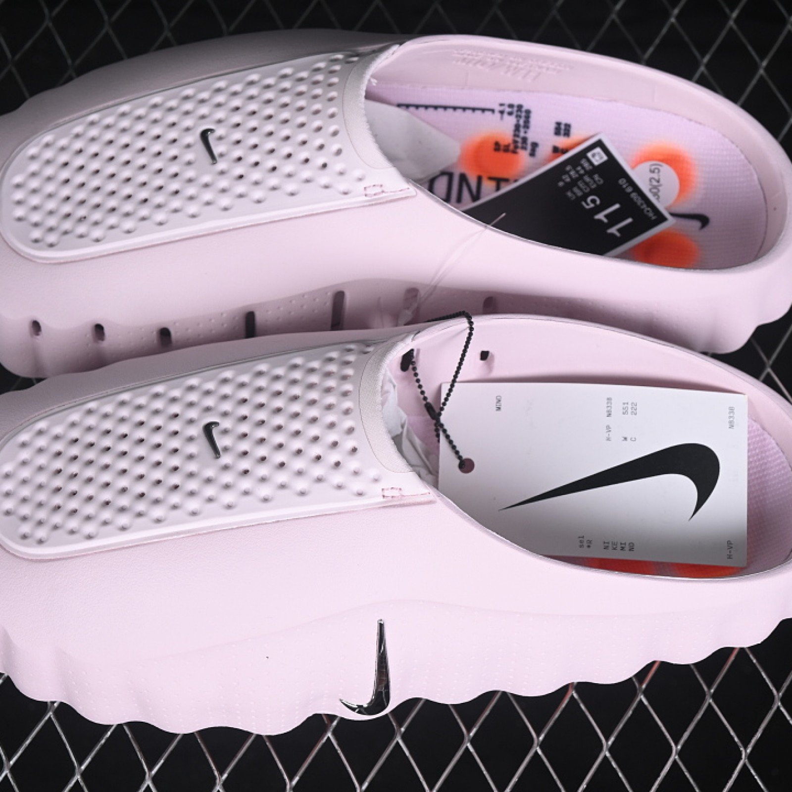 HQ4309 610 MIND 001 SLIDE PEARL PINK/CHROME/CRIMSON/BLACK WOMAN:36 38.5 MAN:40 50.5