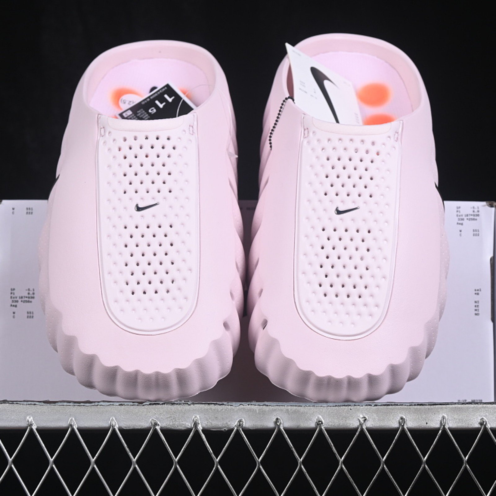 HQ4309 610 MIND 001 SLIDE PEARL PINK/CHROME/CRIMSON/BLACK WOMAN:36 38.5 MAN:40 50.5