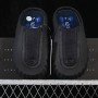 IQ8502 001 MIND 001 SLIDE BLACK/BLACK WOMAN:36 38.5 MAN:40 48.5