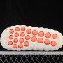 HQ4307 002 MIND 001 SLIDE BONE/HYPER CRIMSON/BUFF/CHROME WOMAN:36 38.5 MAN:40 47.5