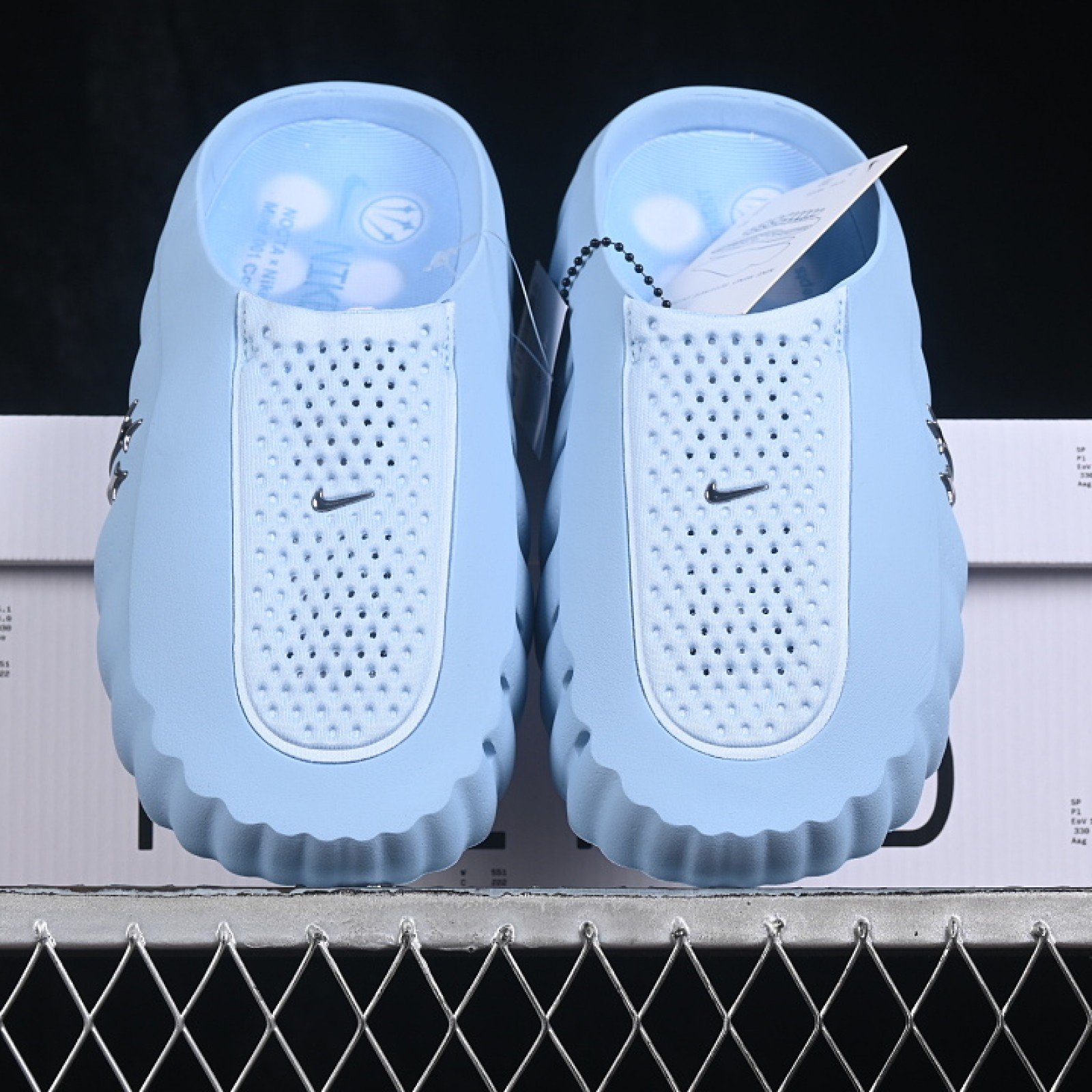 HY5028 001 MIND 001 MASSAGE SLIPPERS BLUE/BLUE/BLUE WOMAN:38 39 MAN:40 47.5