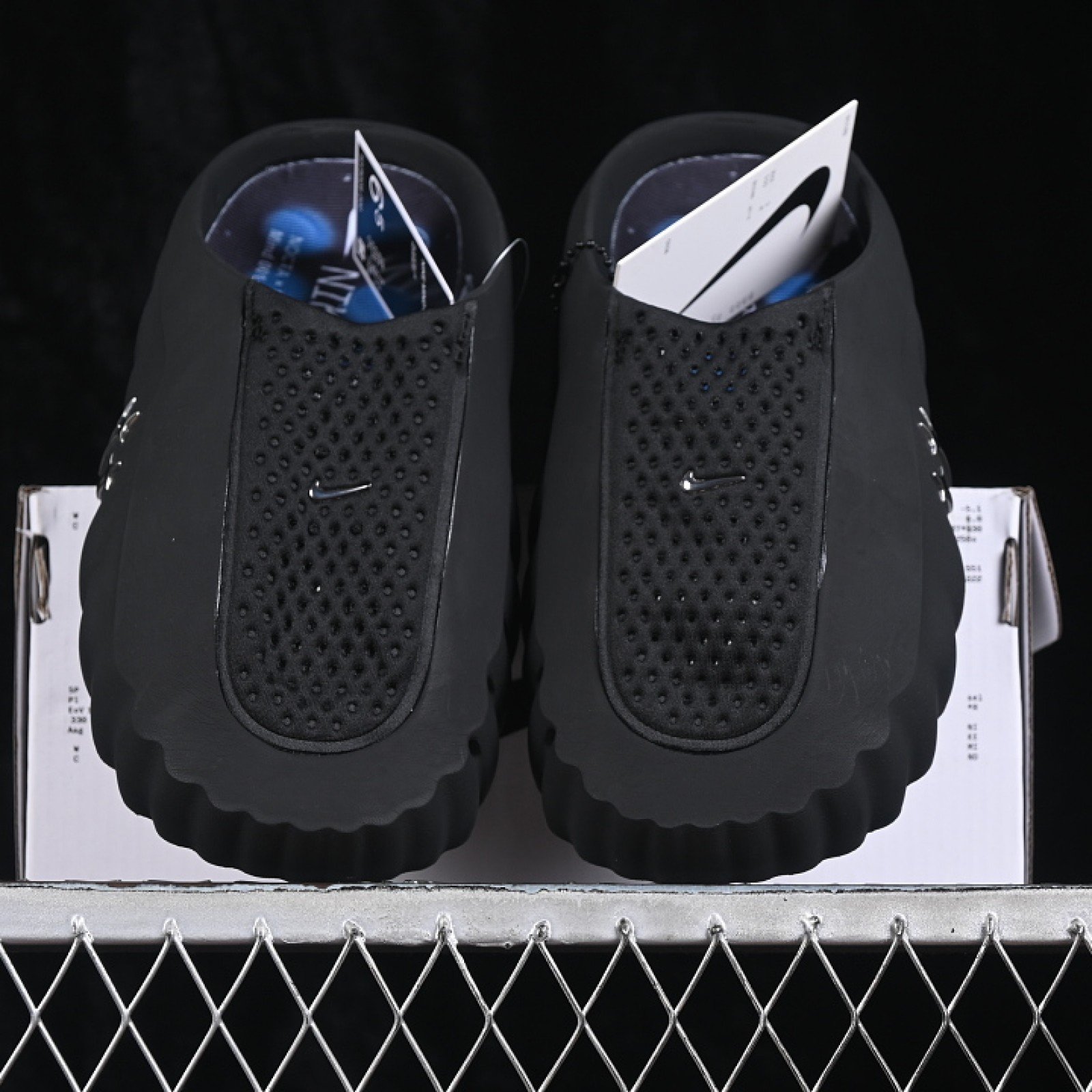 HY5028 200 NEUROSCIENCE FOOT MASSAGE SLIPPERS BLACK/NAVY BLUE WOMAN:36 39 MAN:40 47.5