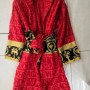 Versace robes for Men and Women Unisex Bathrobes, House Coats Barocco Sleeve