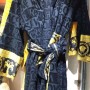 Versace robes for Men and Women Unisex Bathrobes, House Coats Barocco Sleeve