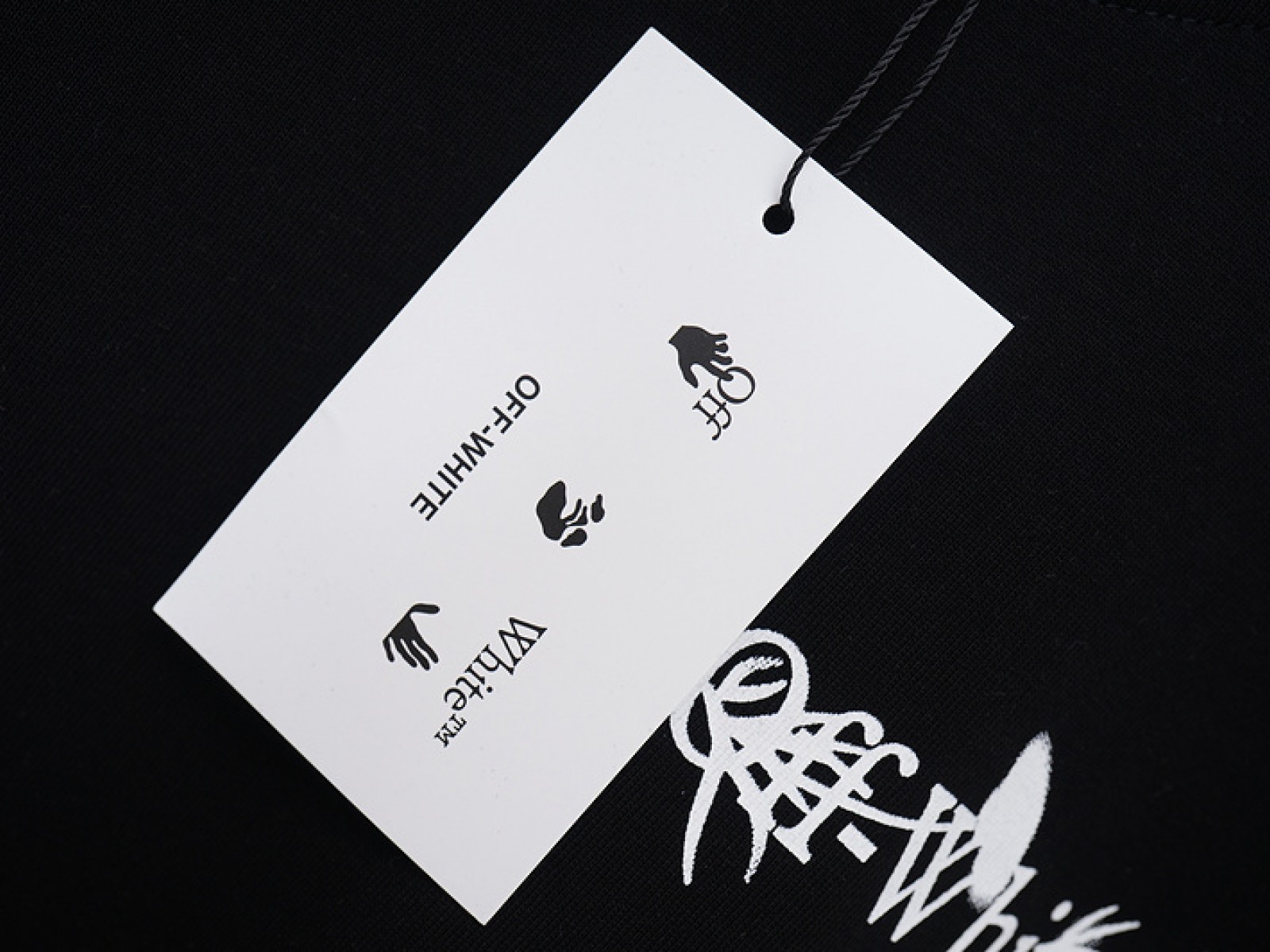 Off-White T-Shirts Black for Men