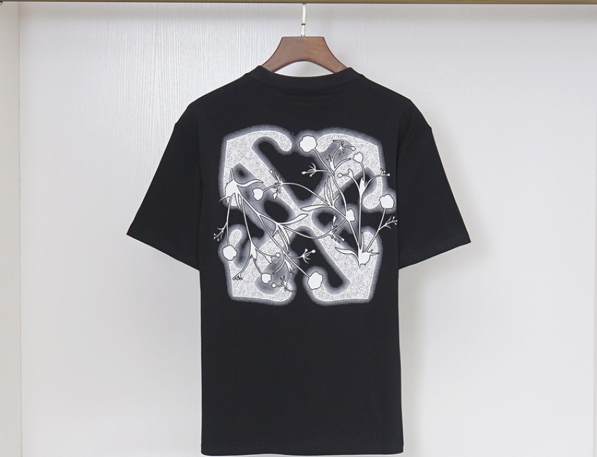 Off-White T-Shirts Black for Men