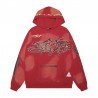 HELLSTAR Red Hoodie and Sweatpants set