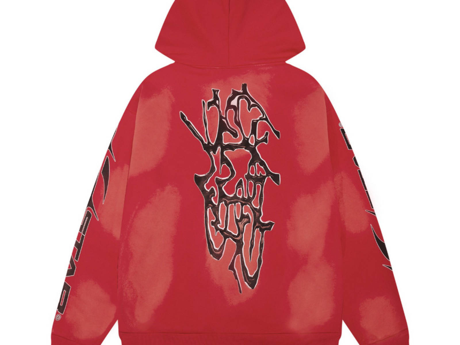 HELLSTAR Red Hoodie and Sweatpants set