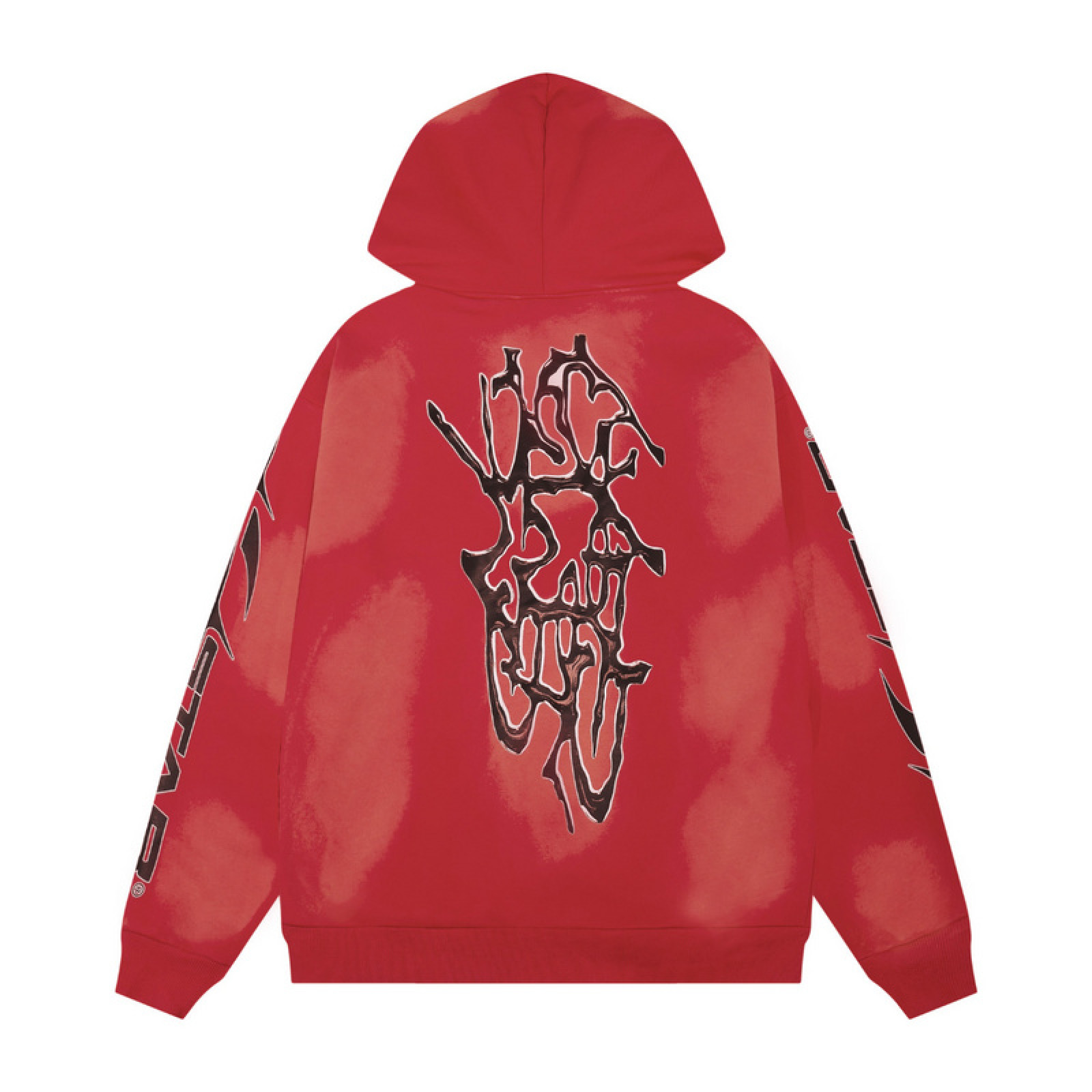 HELLSTAR Red Hoodie and Sweatpants set