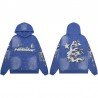 Hellstar Uniform Hoodie and Pants Blue Sweatshirts Full Set