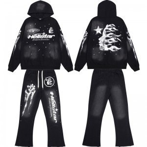 Hellstar Jogging suits Sports Gel Faded Black