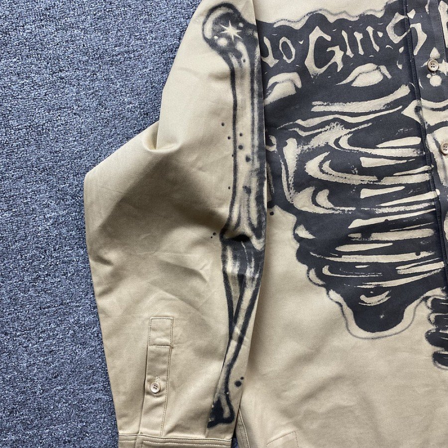 Hellstar Airbrushed Bones Longsleeve T-shirt