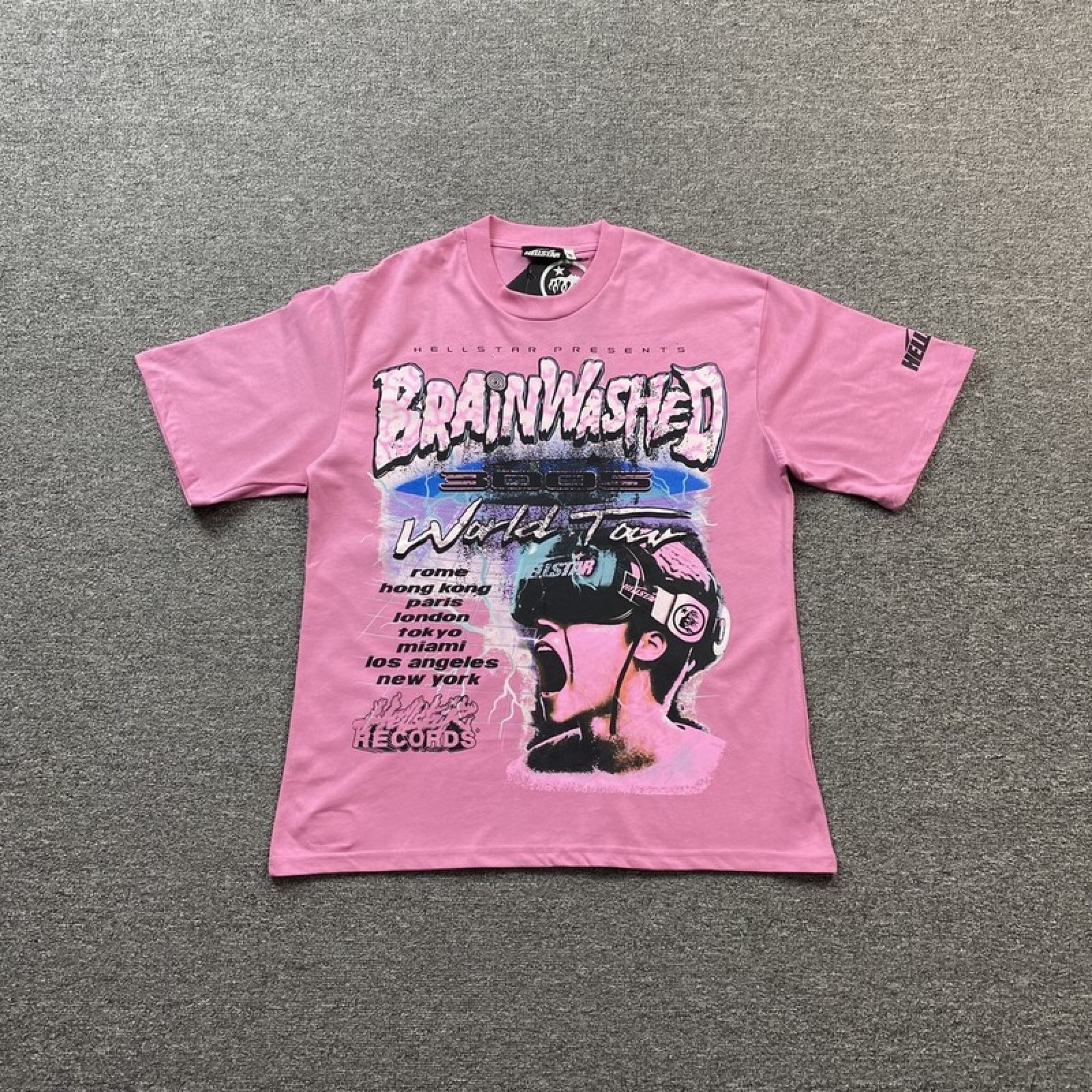 Pink Hellstar Shirts Hell Star Fashion Shirts