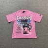 Pink Hellstar Shirts Hell Star Fashion Shirts