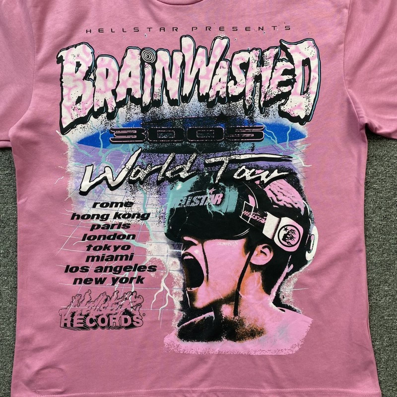 Pink Hellstar Shirts Hell Star Fashion Shirts