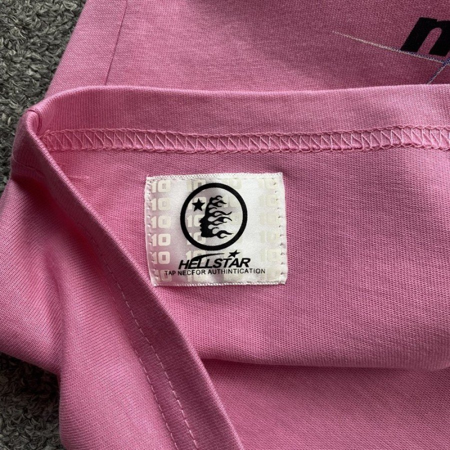 Pink Hellstar Shirts Hell Star Fashion Shirts