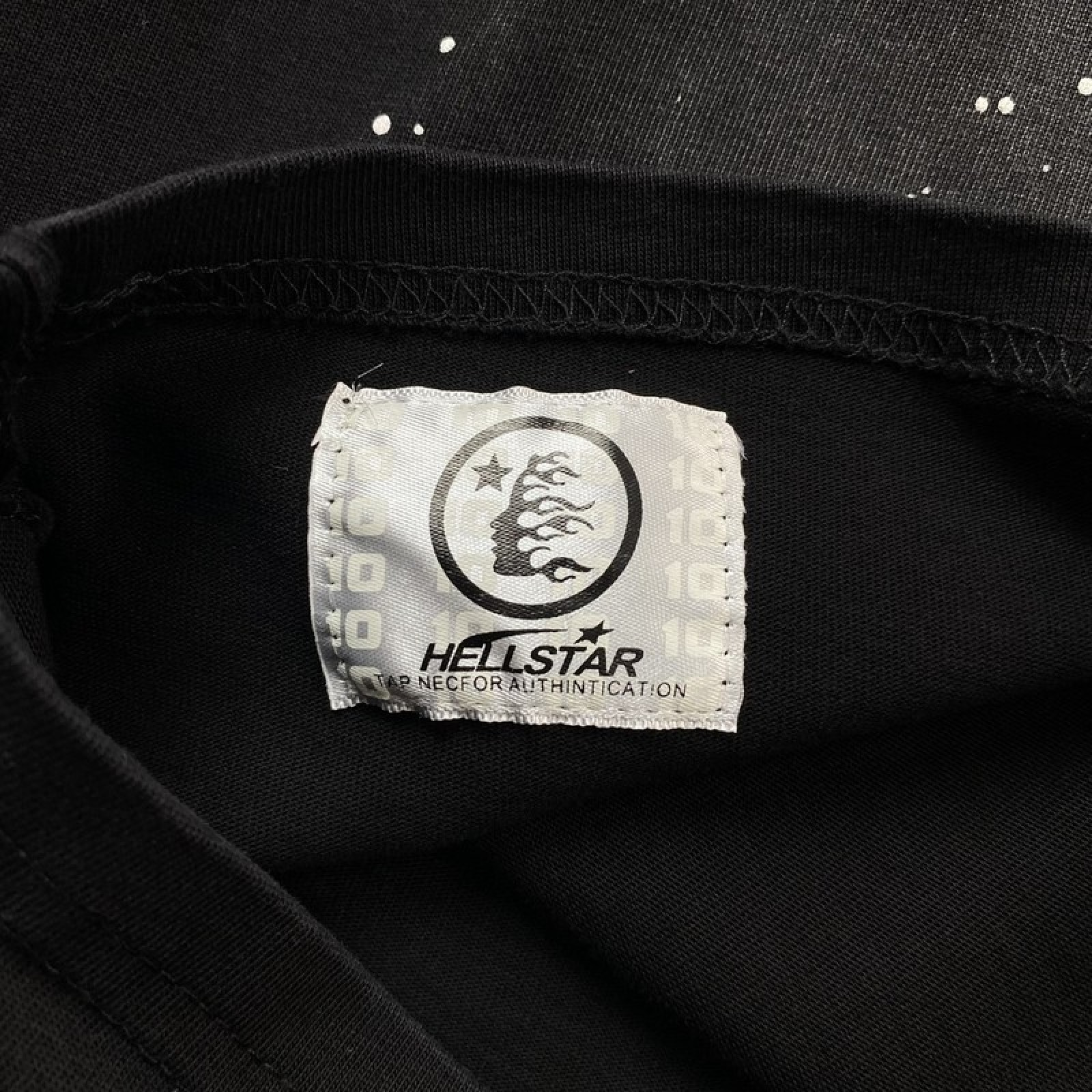 HELLSTAR T-shirt Black and White High Quality Tees